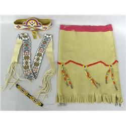 Native American Pueblo Childs Beaded Outfit