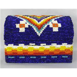 Wooden Jewelry Box Beaded by Kills Thunder