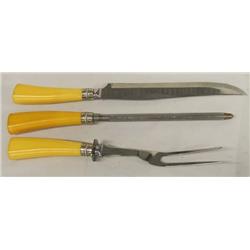 1930's Washington Forge Inc. Bakelite Cutlery Set