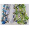 Image 2 : 10 Glass Bead, Shell and Stone Necklaces