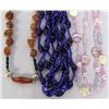 Image 3 : 10 Glass Bead, Shell and Stone Necklaces