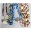 Image 4 : 10 Glass Bead, Shell and Stone Necklaces