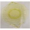 Image 2 : Yellow Depression Glass Serving Dish
