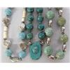 Image 2 : Six Turquoise, Coral, Shell and Agate Necklaces