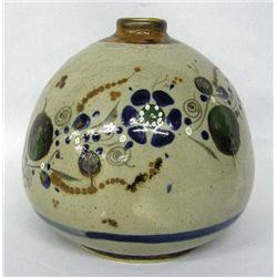 Mexican Tonala Pottery Vase