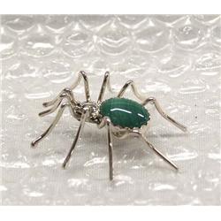 Native American Navajo Spider Pin by Bill Garfield