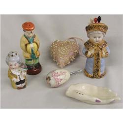 Antique Shakers & Pin Holders