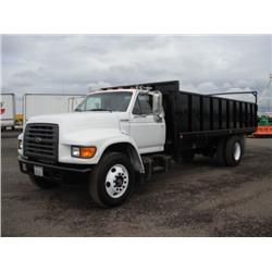 1999 Ford F-800 20' S/A Dump Truck