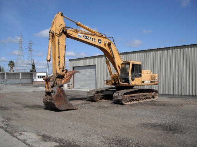 JOHN DEERE 892ELC EXCAVATOR PARTS CATALOG MANUAL