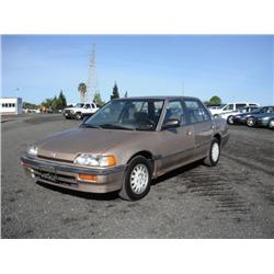 1988 Honda Civic LX Sedan