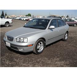 2002 Hyundai Elantra GT 4-Door Hatchback Sedan