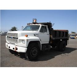 1988 Ford F-800 S/A Dump Truck