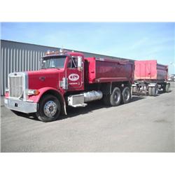 1994 Peterbilt 379 T/A Transfer Dump Truck