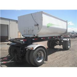 2000 Wesco 15CBD T/A Transfer Trailer