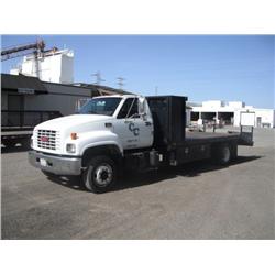 1999 GMC C6500 S/A Flatbed Truck