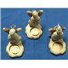 Image 1 : Lot- 3 Stone Angel Candle Holders w/ Sayings