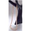 Image 4 : 16" Graduated Peach Pearl Necklace