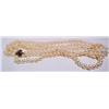 Image 4 : Triple Strand Pearl Necklace