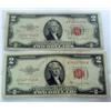 Image 2 : 2 $2 Red Seal Treasury Notes