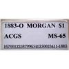 Image 4 : 1883-O Mint Morgan Dollar MS-65