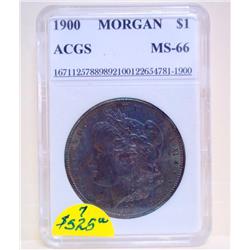 1900 Philadelphia Mint Morgan Dollar MS-66