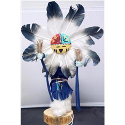 Native American Navajo Sun Face Kachina Doll
