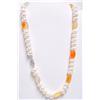 Image 1 : Agate and Pearl Necklace