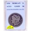 Image 1 : 1894 Philadelphia Mint Morgan Dollar GOOD-6