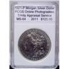 Image 1 : 1921 P Morgan Silver Dollar MS-64