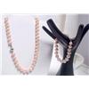 Image 1 : Pink Pearl Bracelet and Necklace Set