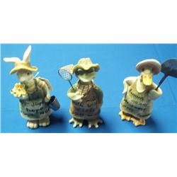 Lot- Three Animal Spring Decorations