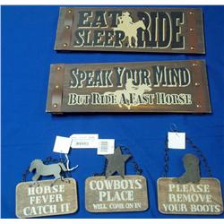 Lot- Cowboy Decor
