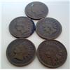 Image 2 : 5 Indian Head Pennies