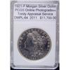 Image 1 : 1921 P Morgan Silver Dollar DMPL- 64