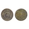 Image 1 : T. Church Token. Bow. 1-23. Lead. Plain edge. Thick. 13.8 gms. AU. (Only one example viewed in the B