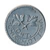 Image 1 : T. Church Token. Bow. 4-28. Lead. Plain edge. Thick. 10.2 gms. AU. (Five viewed in the Bowman survey