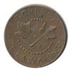 Image 1 : T. Church Token. Bow. 5-34. Copper. Plain edge. Thin. 7.1 gms. UNC. Lustrous Brown. Eight examples s