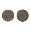Image 1 : T. Church Token. Bow. 8-27. Copper. Plain edge. Very Thick. 13.3 gms. UNC. 10% luster. The thickest 