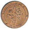 Image 1 : T. Church Token. Bow. 9-43. Copper. Plain edge. Thin. 6.7 gms. UNC. 50% luster.