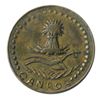 Image 1 : T. Church Token. Bow. 35-48. Brass. Plain edge. Thin. 8.6 gms. UNC.