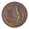 Image 1 : T. Church Token. Bow. 36-37. Copper. Plain edge. Thin. 7.3 gms. UNC. 20% luster.