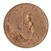 Image 1 : T. Church Token. Bow. 36-39. Copper. Plain edge. Thick. 14.4 gms. UNC. 70% red luster. Only three ex