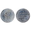 Image 1 : T. Church Token. Bow. 43-46. White metal. Plain edge. Thin. 7.6 gms. One example known to Bowman. (I