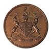 Image 2 : HUDSON’S BAY COMPANY INDIAN CHIEF MEDAL. (1820), probably a slightly later issue as determined by ru