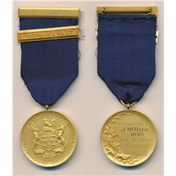 Trio of Hudson’s Bay Company awards. H.B.C. Long Service Medal. Presented to Joseph McDill, 1928 for