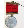 Image 2 : H.B.C. King George V and Queen Mary. Coronation medal, with hangers supporting a red ribbon with ens