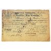 Image 1 : HUDSON’S BAY COMPANY. One Shilling. York Factory Issue. London Date: 1 May, 1845. York Date: 4 Mar,