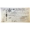 Image 1 : HUDSON’S BAY COMPANY. Five Shillings. York Factory Issue. London Date: 11 May, 1820. York Date: 15 N