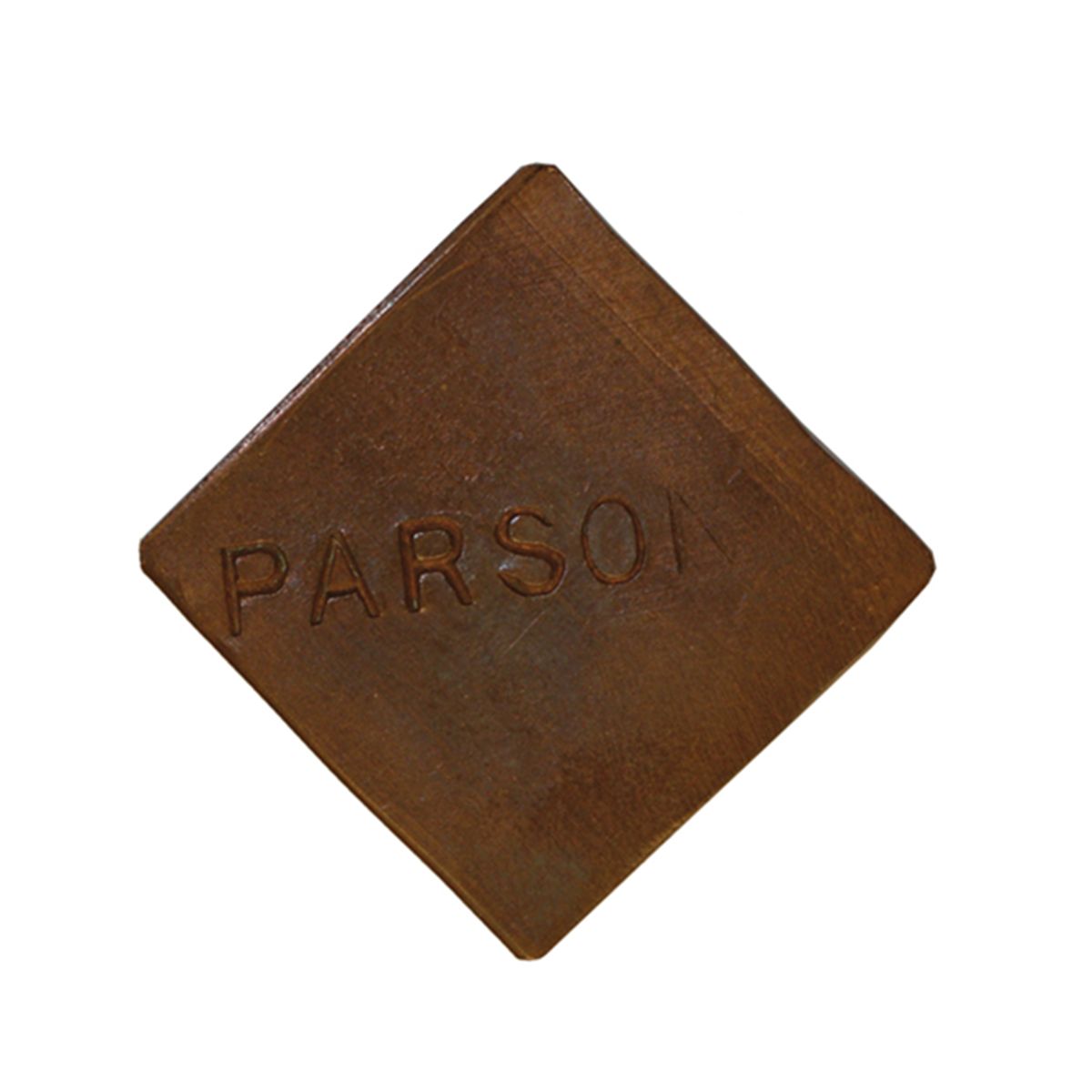 Ralph Parsons (Hudson Strait). Copper token. Large square token, with ...