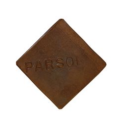 Ralph Parsons (Hudson Strait). Copper token. Large square token, with full name ‘PARSONS’ on one sid